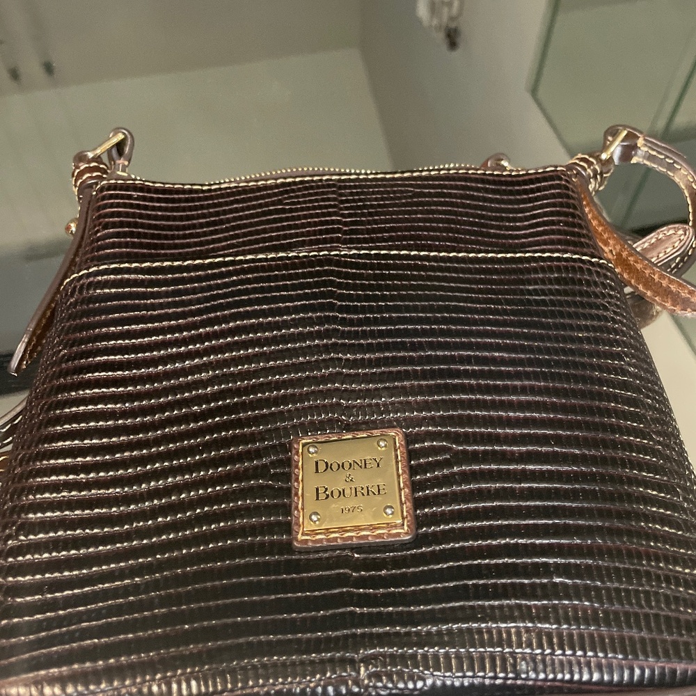 Dooney & Burke crossbody bag with matching wallet